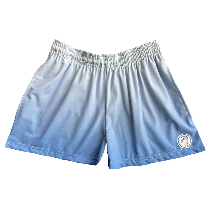 Womens Lacrosse Shorts - Blue Ombre