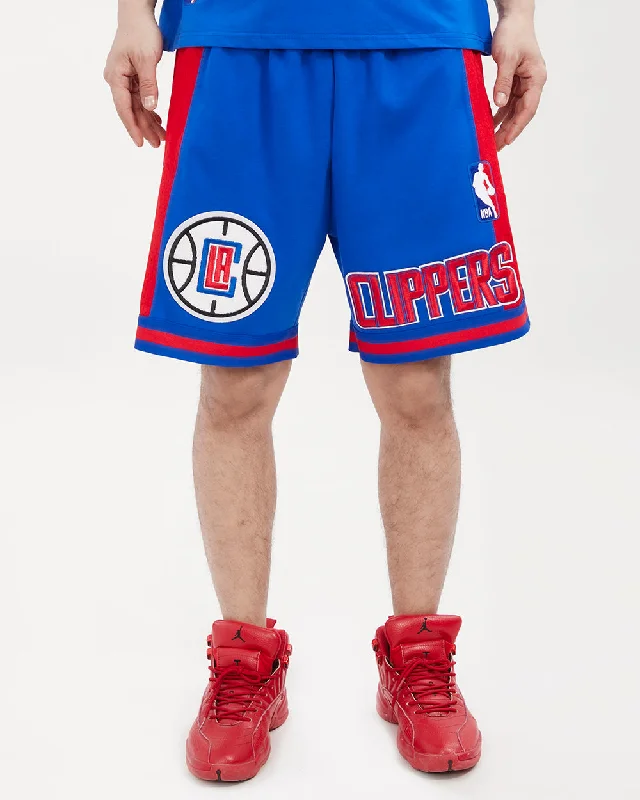 NBA LOS ANGELES CLIPPERS RETRO CLASSIC MEN'S 2.0 SHORT (ROYAL BLUE/RED)