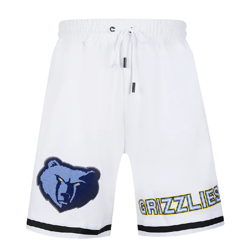 NBA MEMPHIS GRIZZLIES LOGO PRO TEAM MEN'S SHORT (WHITE)