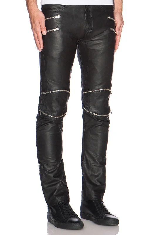 Koza Leathers Men's Real Lambskin Leather Pant MP023