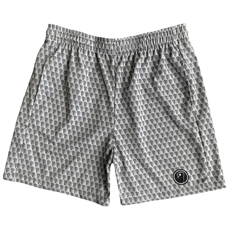 Mens 3D Lacrosse Shorts - Grays