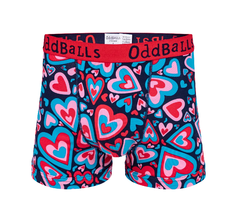 Love Hearts - Mens Boxer Shorts