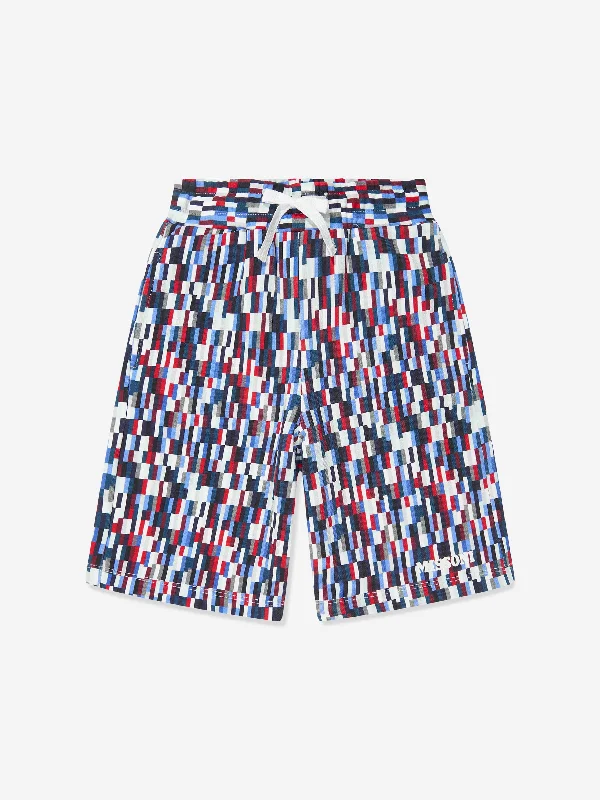 Missoni Boys Pixel Jersey Shorts in Multicolour