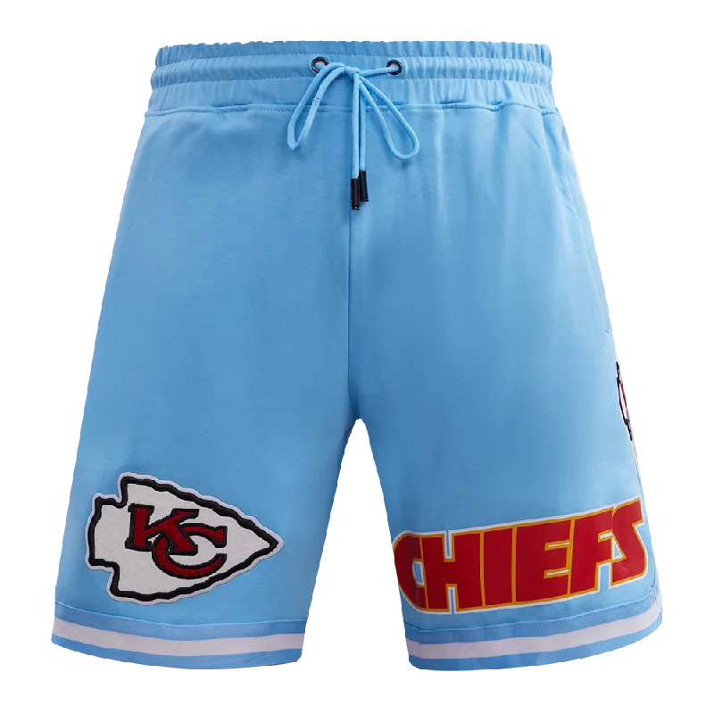 NFL KANSAS CITY CHIEFS CLASSIC CHENILLE MEN'S SHORT (UNIVERSITY BLUE)