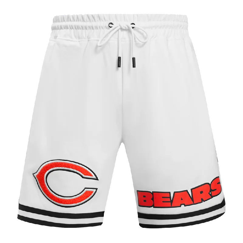 NFL CHICAGO BEARS CLASSIC CHENILLE MEN'S SHORT (WHITE)