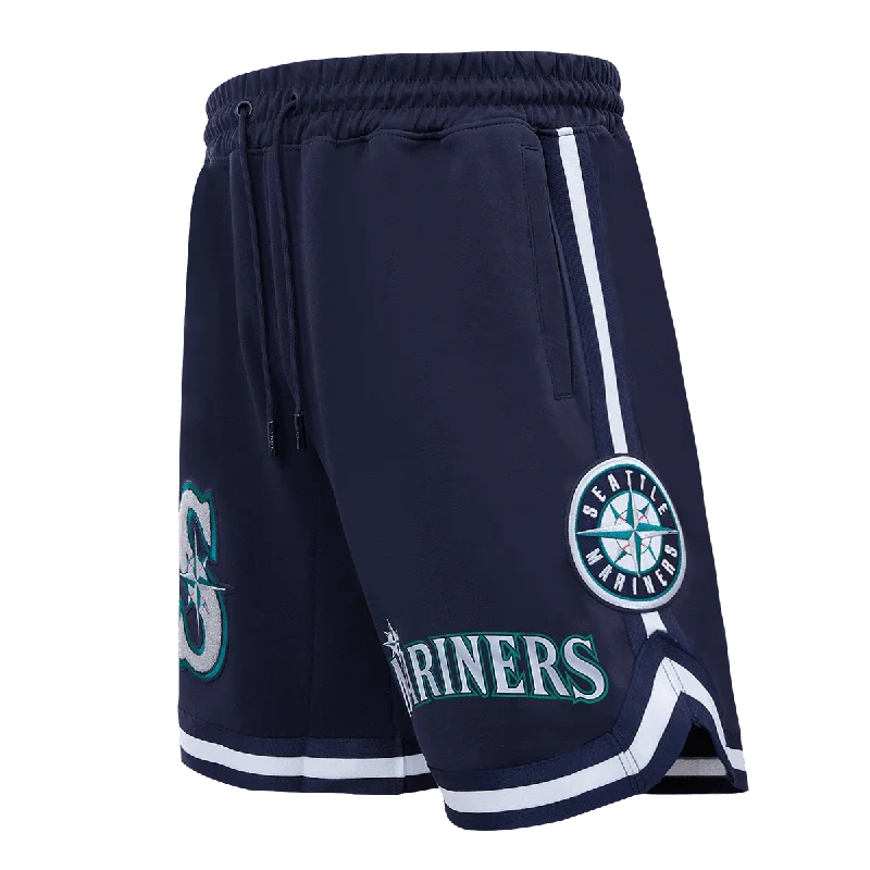 MLB SEATTLE MARINERS CLASSIC CHENILLE MEN'S SHORT (MIDNIGHT NAVY)