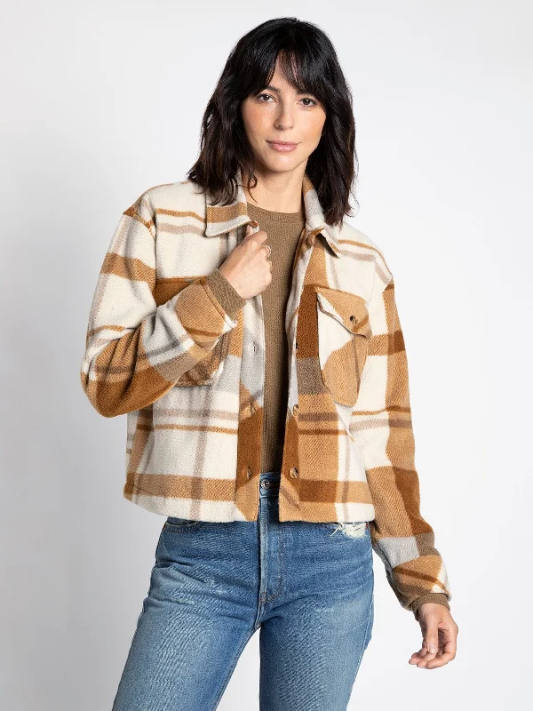 GOLD AMBER PLAID