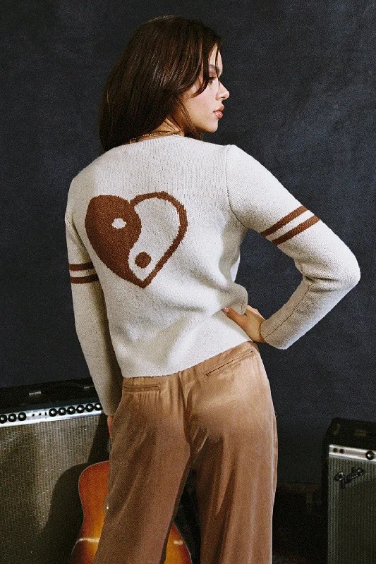 Yin Yang Heart Cardigan