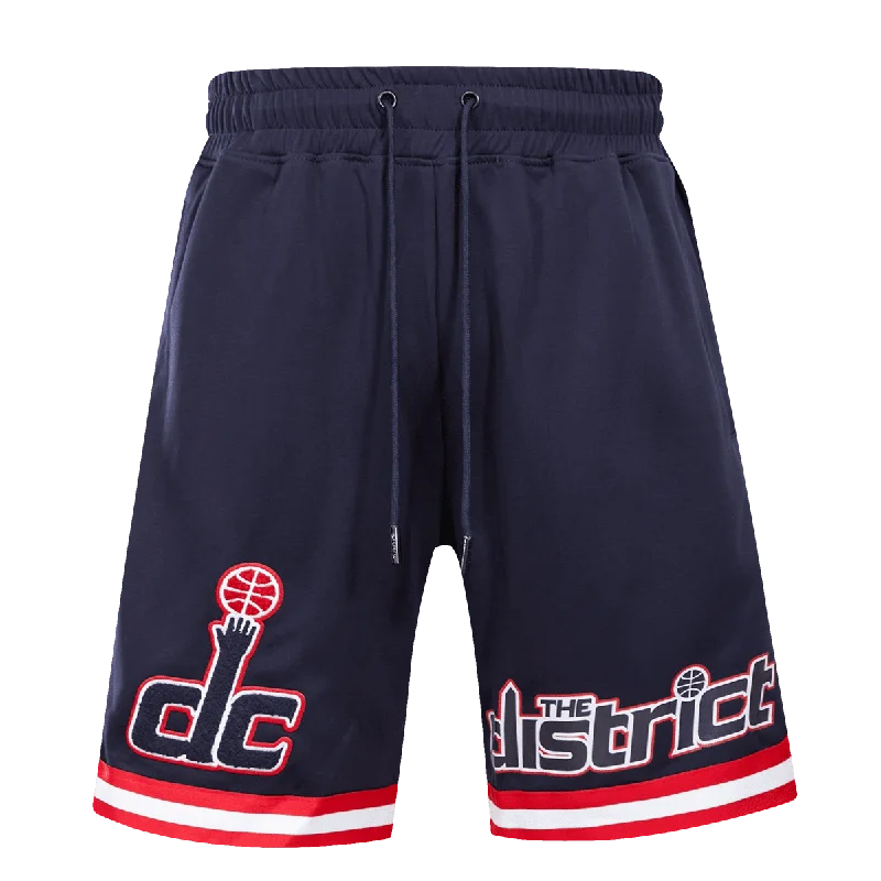 NBA WASHINGTON WIZARDS CLASSIC CHENILLE MEN'S SHORT (MIDNIGHT NAVY)