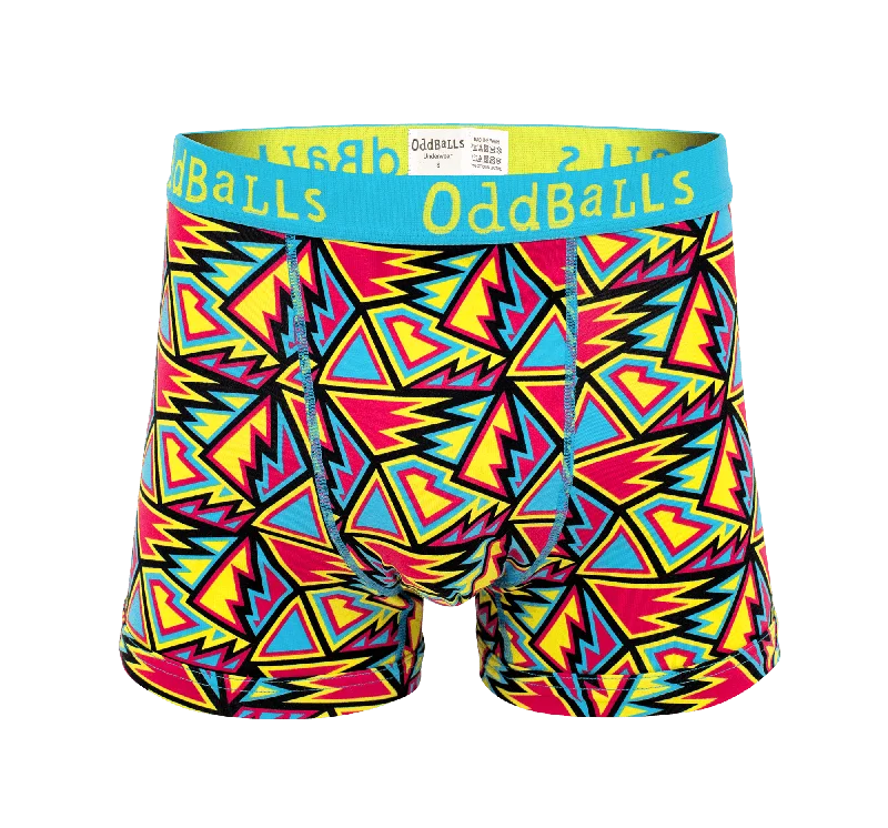 Neon Bolts - Mens Boxer Shorts