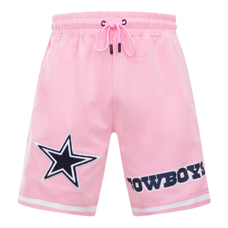 NFL DALLAS COWBOYS CLASSIC CHENILLE MEN'S SHORT (PINK)