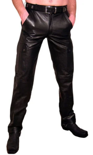 Koza Leathers Men's Real Lambskin Leather Pant MP042