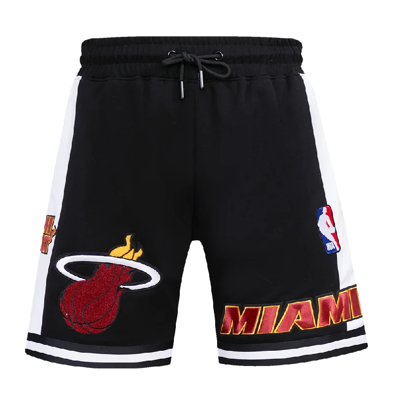 NBA MIAMI HEAT RETRO CLASSIC MEN'S 2.0 SHORT (BLACK)