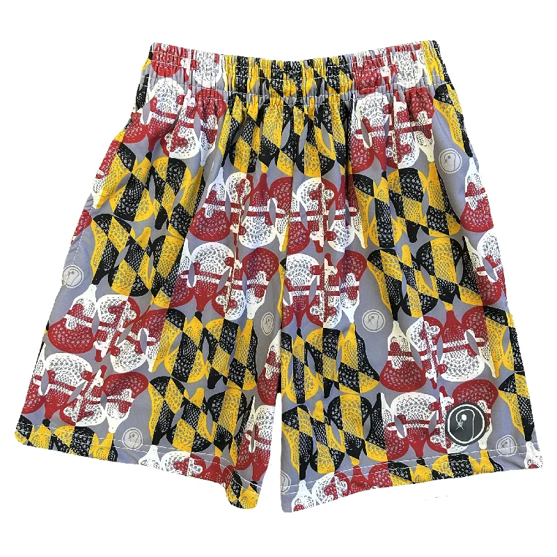 Boys Maryland Flag Lacrosse Shorts