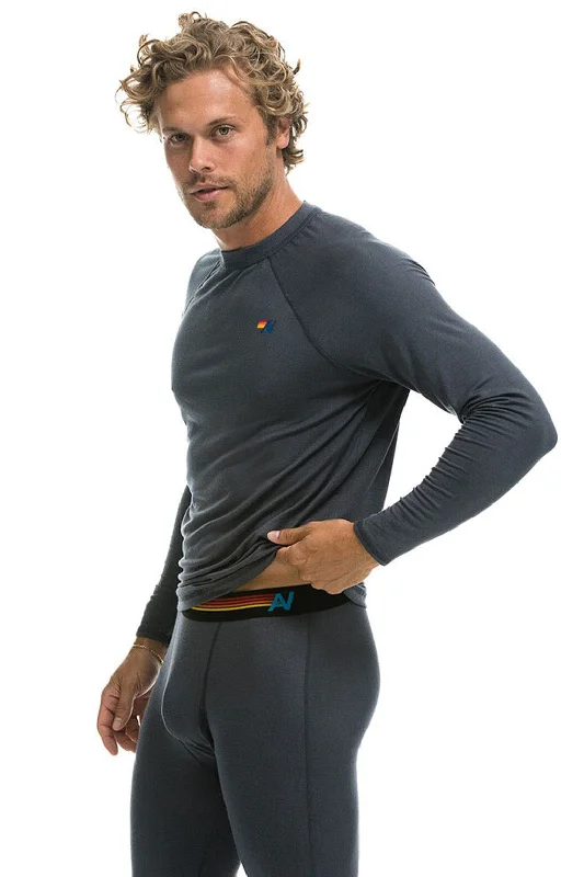 MICRO MODAL BASE LAYER TOP - TITANIUM