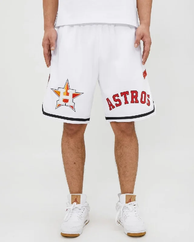 MLB HOUSTON ASTROS LOGO PRO TEAM MEN'S SHORT (WHITE)