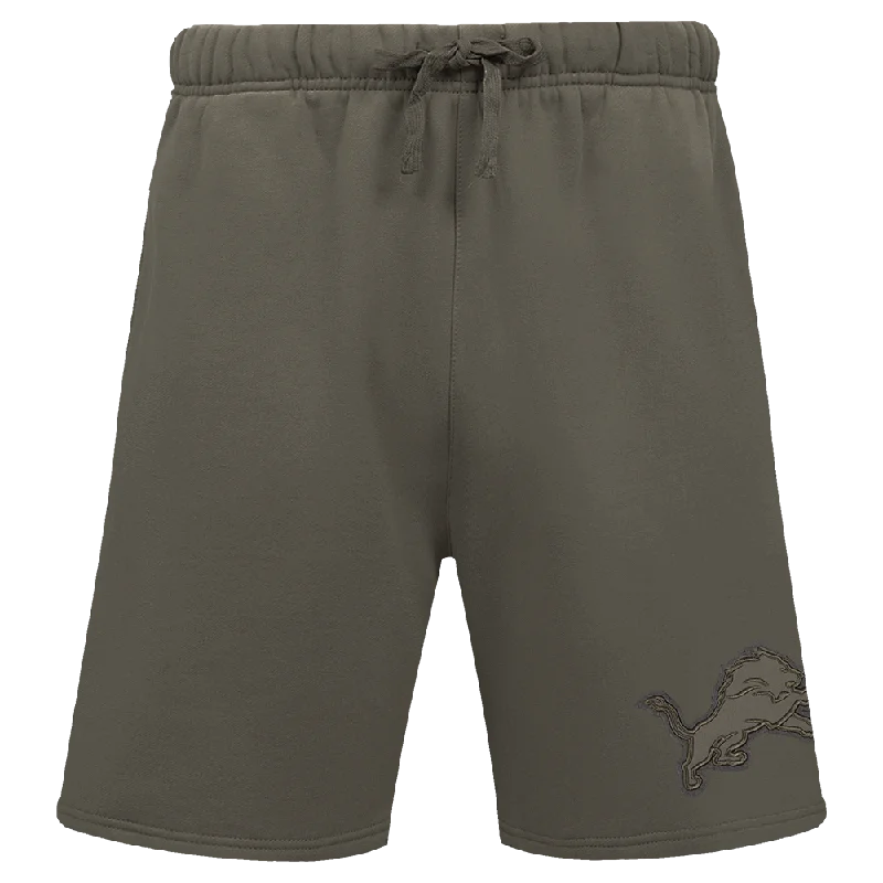 NFL DETROIT LIONS NEUTRAL MEN'S SHORT (DARK TAUPE)