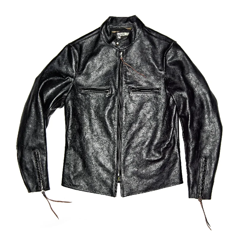 The Kensington - Black Shinki Horsehide Pigment Finish