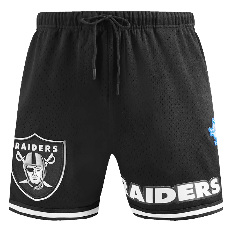 NFL LAS VEGAS RAIDERS CLASSIC MESH MEN'S SHORT (BLACK)