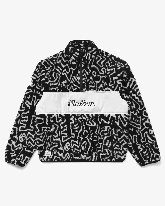 MALBON X KEITH HARING SHERPA PULLOVER