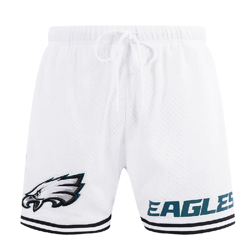 NFL PHILADELPHIA EAGLES CLASSIC MEN'S MESH SHORT (WHITE/BLACK/WHITE)