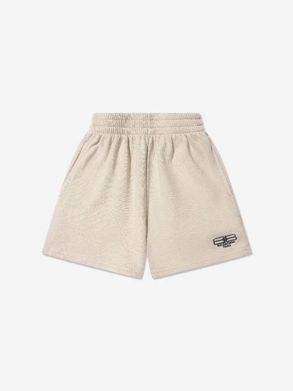 Balenciaga Kids Logo Jogging Shorts