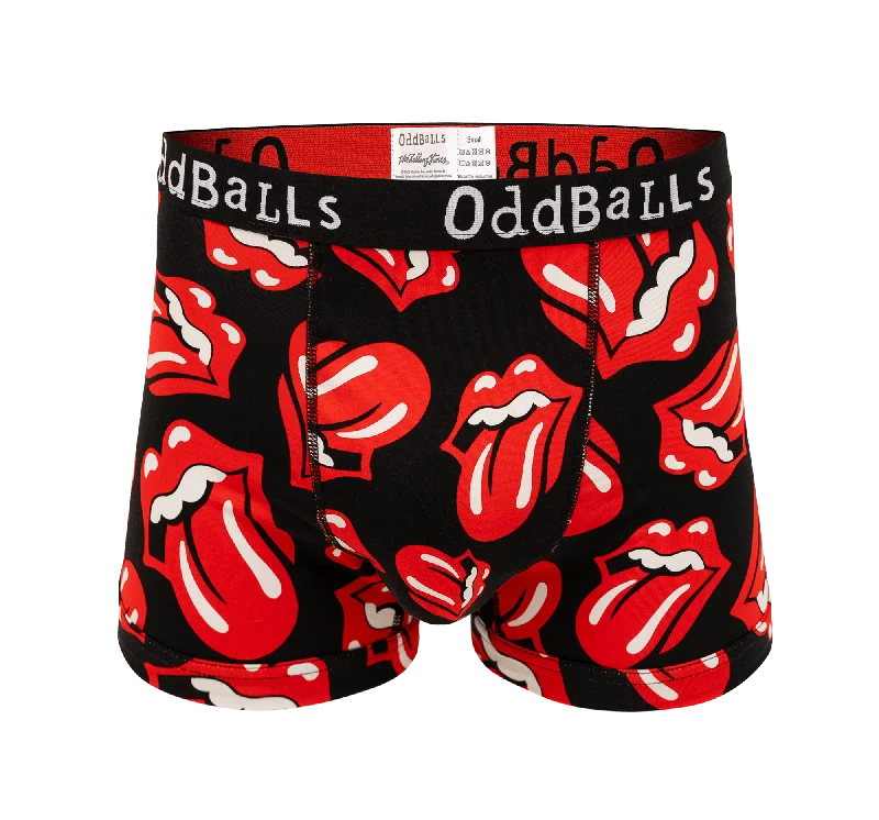 Rolling Stones Tongue - Mens Boxer Shorts