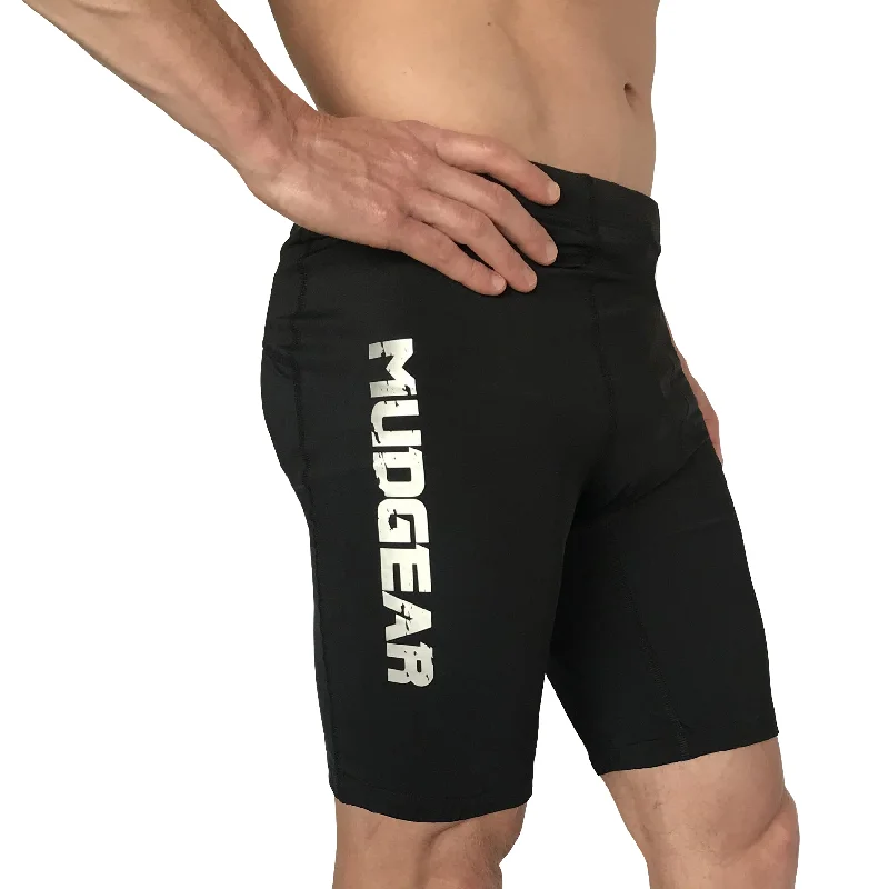 MudGear Men's Elite-Fit Compression Shorts