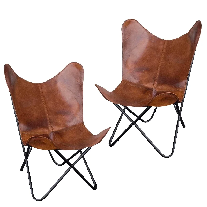 The Twin Butterfly Chairs (Set of 2)