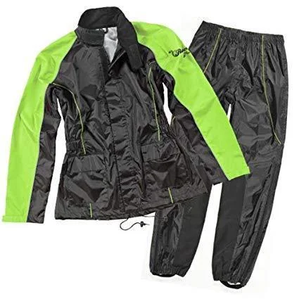 Close Out Joe Rocket 'RS-2' Womens Hi-Visibility Yellow Rain Suit - Size 1 Diva