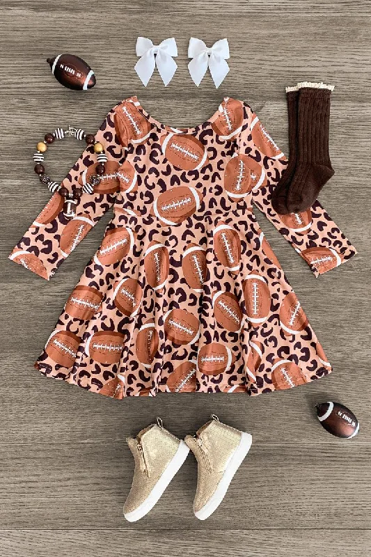 Cheetah Football Dress