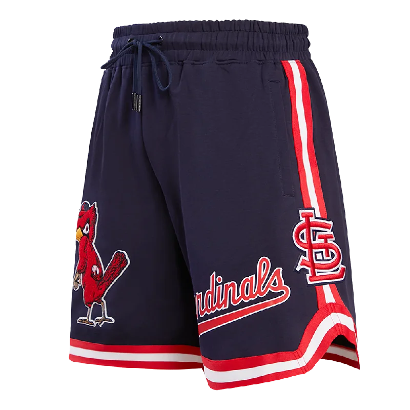 MLB ST. LOUIS CARDINALS CLASSIC CHENILLE MEN'S SHORT (MIDNIGHT NAVY)