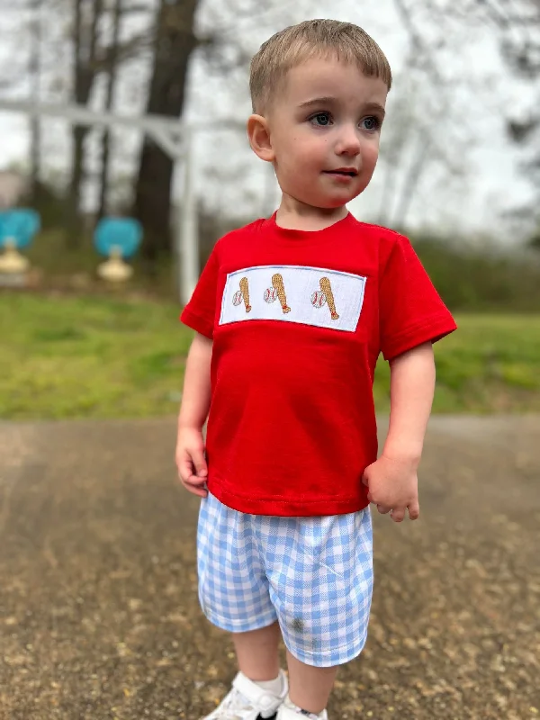 Smocked Baseball SET