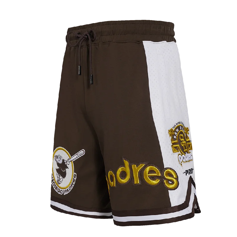 MLB SAN DIEGO PADRES RETRO CLASSIC MEN'S 2.0 SHORT (BROWN)