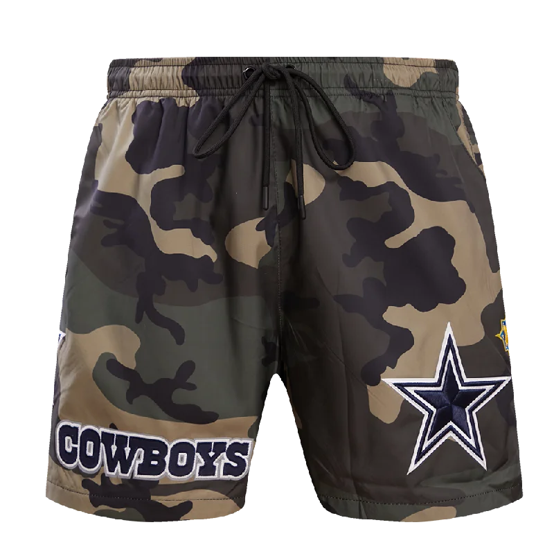 NFL DALLAS COWBOYS AOP CLOUDS PRINT MEN'S WOVEN SHORT (CAMO)