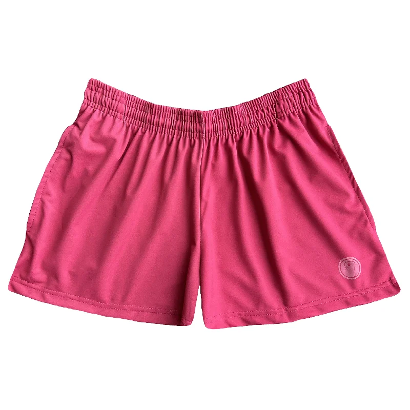 Womens Lacrosse Shorts - Raspberry