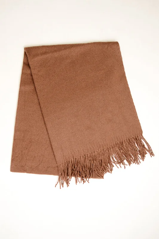 Cozy Scarf, Chocolate