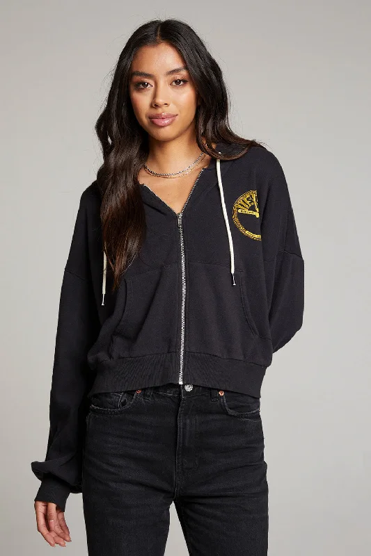 Sun Records Studded Elvis Zip Up Hoodie