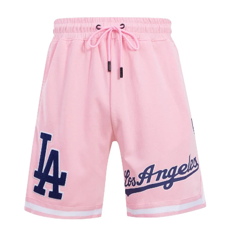 MLB LOS ANGELES DODGERS CLASSIC CHENILLE MEN'S SHORT (PINK)