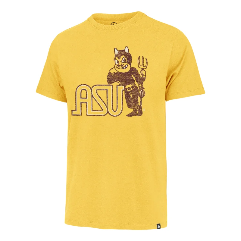 ASU Leaning Sparky Tee GLD