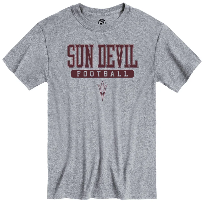 ASU Football NA Sport Tee GRY