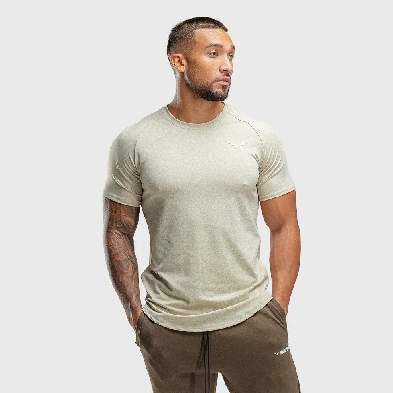 Melange Tee - Beige