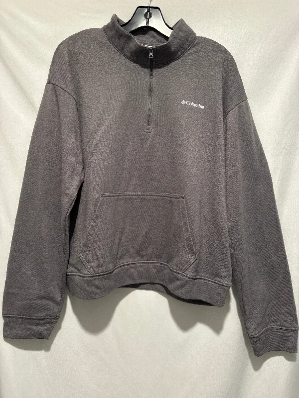 Top Long Sleeve By Columbia In Grey, Size: Xl