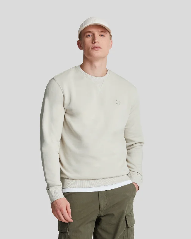 Tonal Eagle Crew Neck Sweatshirt