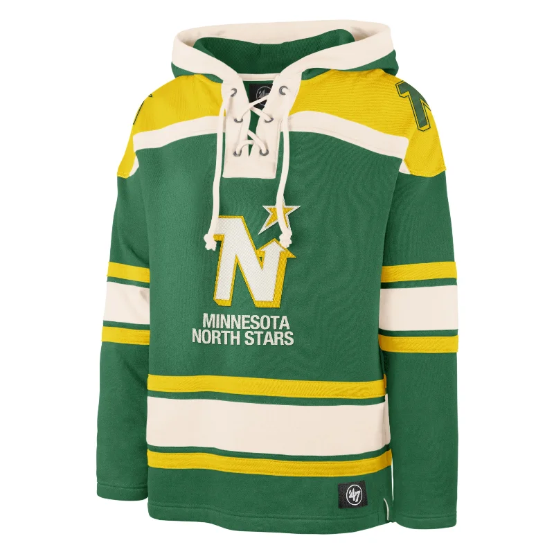 MINNESOTA NORTH STARS VINTAGE SUPERIOR '47 LACER HOOD