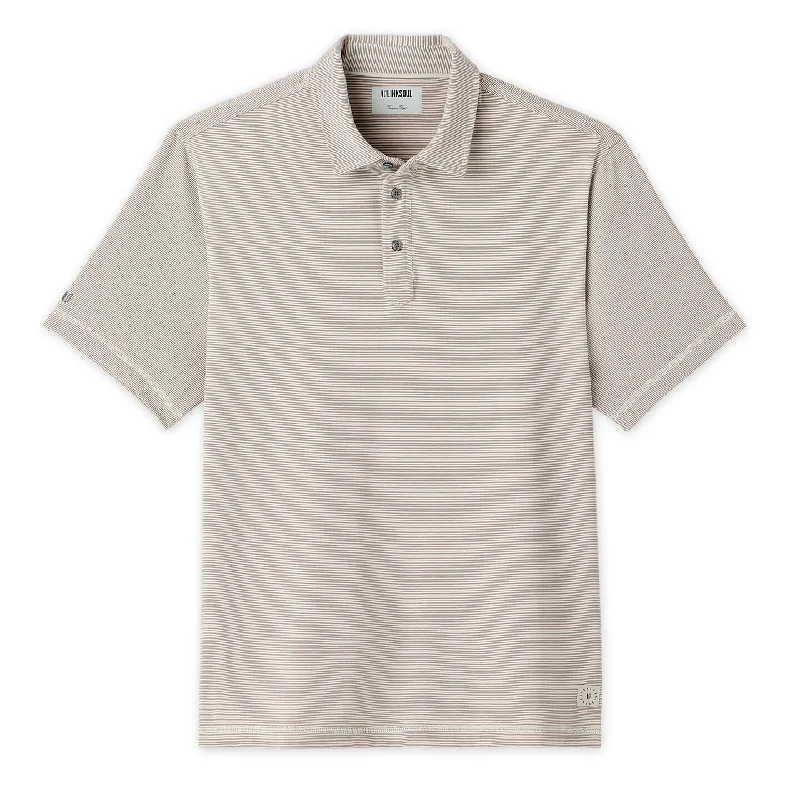 Monterey Microstripe Performance Polo