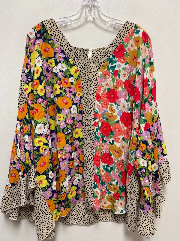 Top Long Sleeve By Clothes Mentor In Multi-colored, Size: 3x