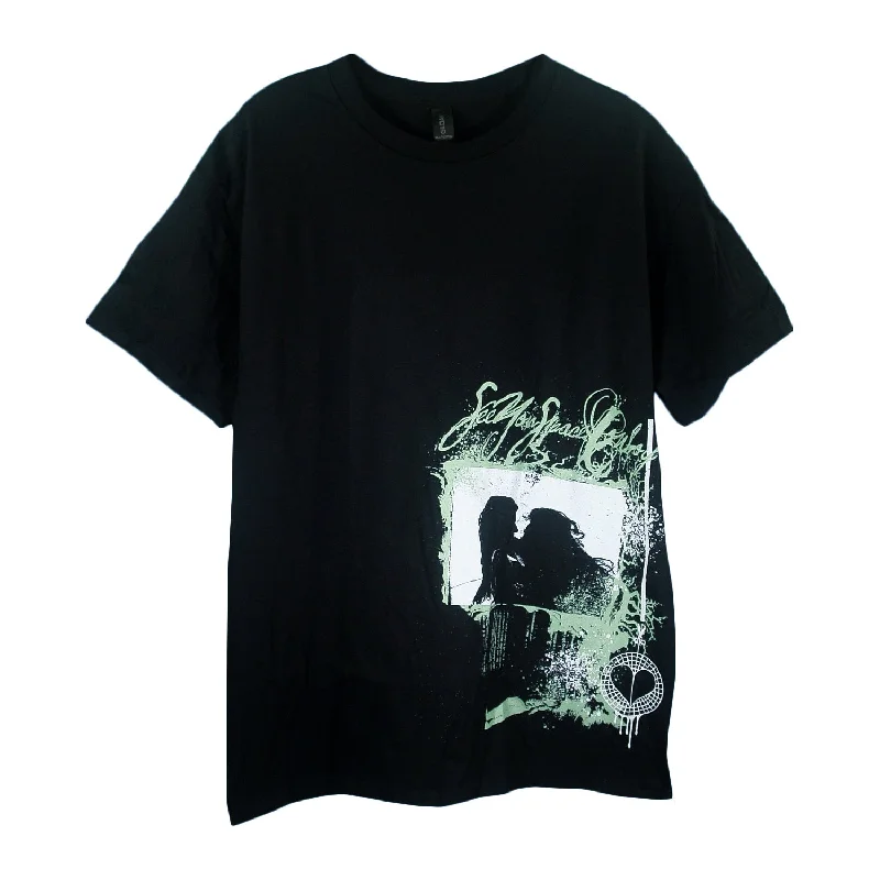 Kiss (Mint Print) Black - Tee