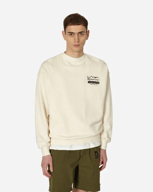 Hemp Tour Cascade Crewneck Sweatshirt Natural