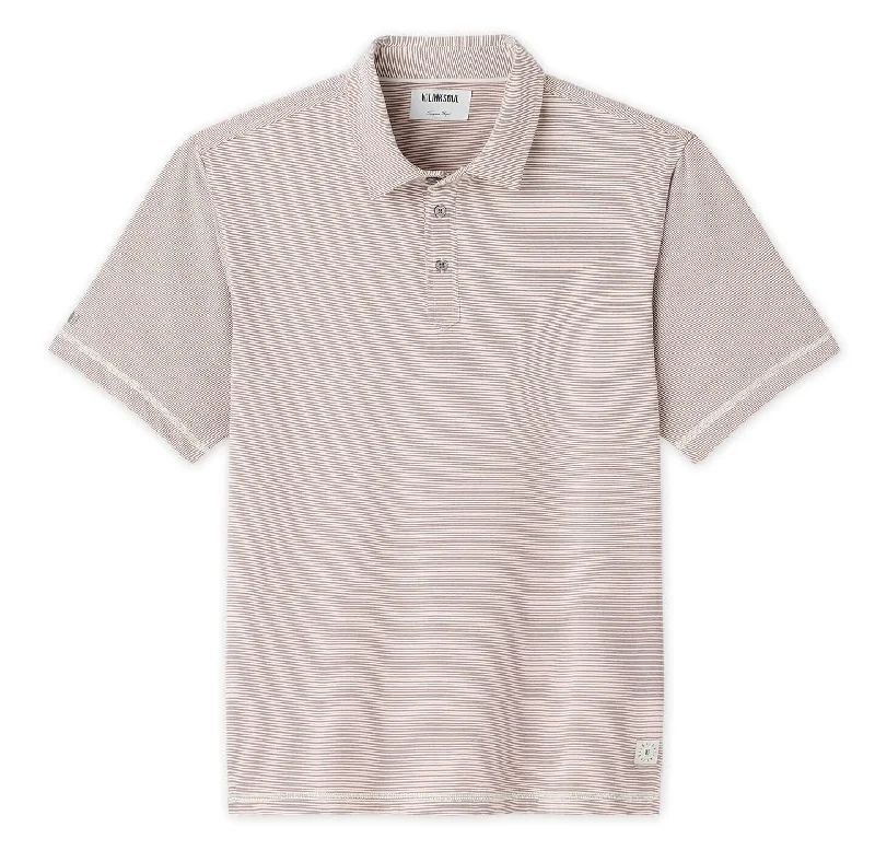 Monterey Microstripe Performance Polo